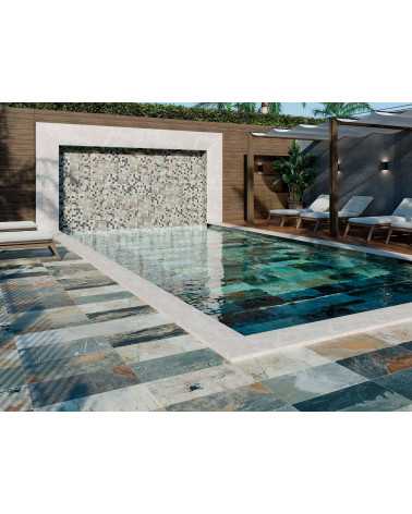 carrelage Bali piscine  grès céramique 30x60