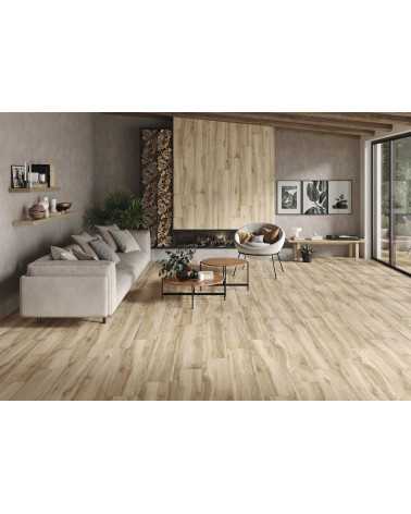 CARRELAGE EFFET BOIS EXOTIQUE 23x120 BLAZE MAT NUANCE CLAIRE GAMME HAYA