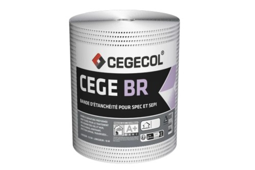 Bande étanchéité SPEC 12cm x 10m : Cegecol CEGE BR